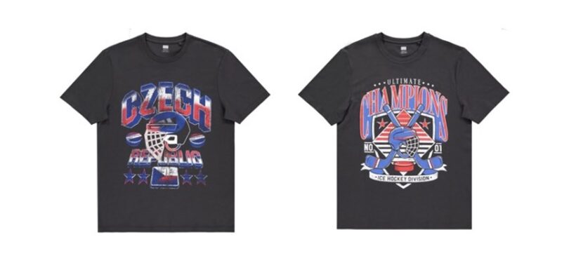 Šedé tričko CZECH REPUBLIC