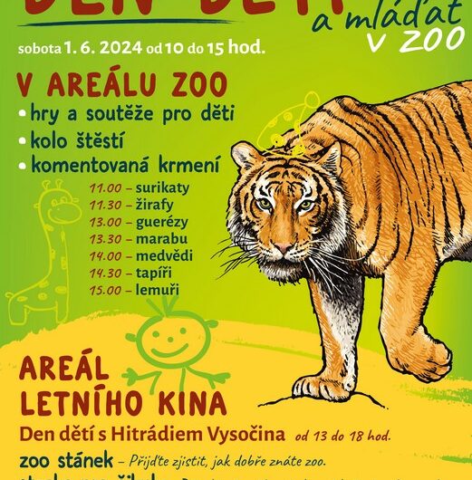 Den dětí , vstup do zoo zdarma, Dne dětí s Hitrádiem Vysočina, Zoo, Zoo Jihlava