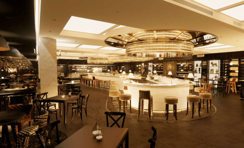 Máj Národní,  bar Fly Vista