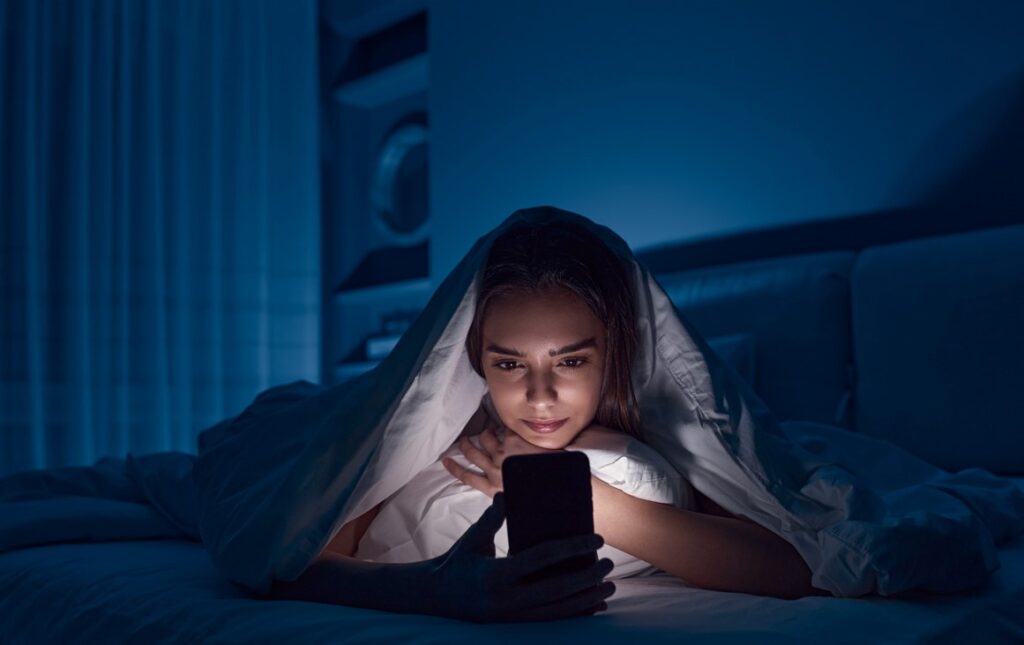 zdraví, oči, mobilní telefon, Lexum, modré světlo,