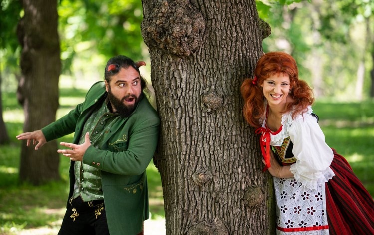 Open-air opera Čert a Káča