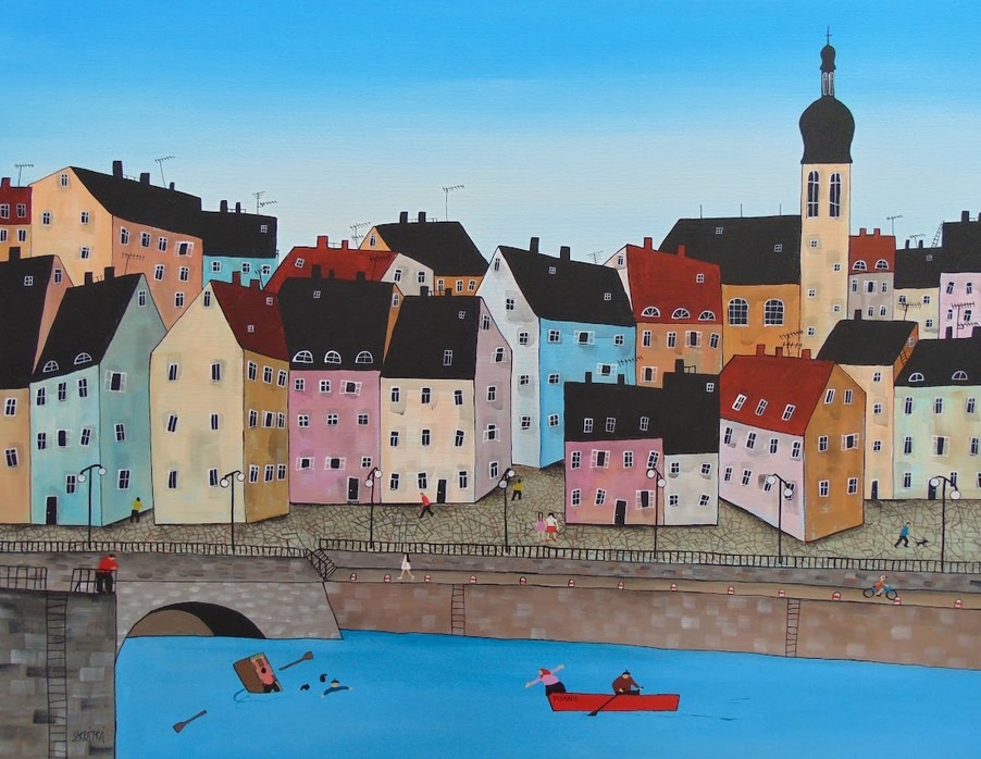 Výstava Slávky Krátké v Kavárně co hledá jméno