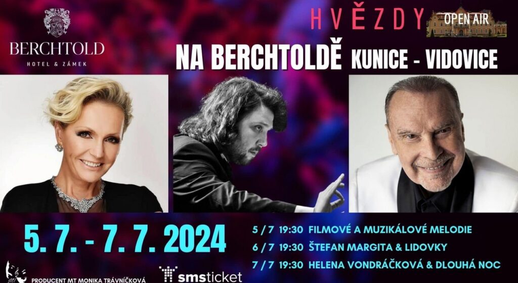 OPEN AIR 5.7. - 7.7. HVEZDY NA ZAMKU BERCHTOLD