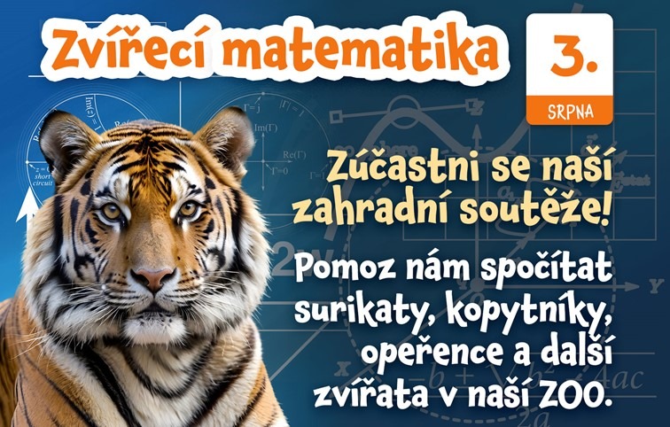 Spočítejte všechna zvířata v táborské zoo a získejte odměnu
