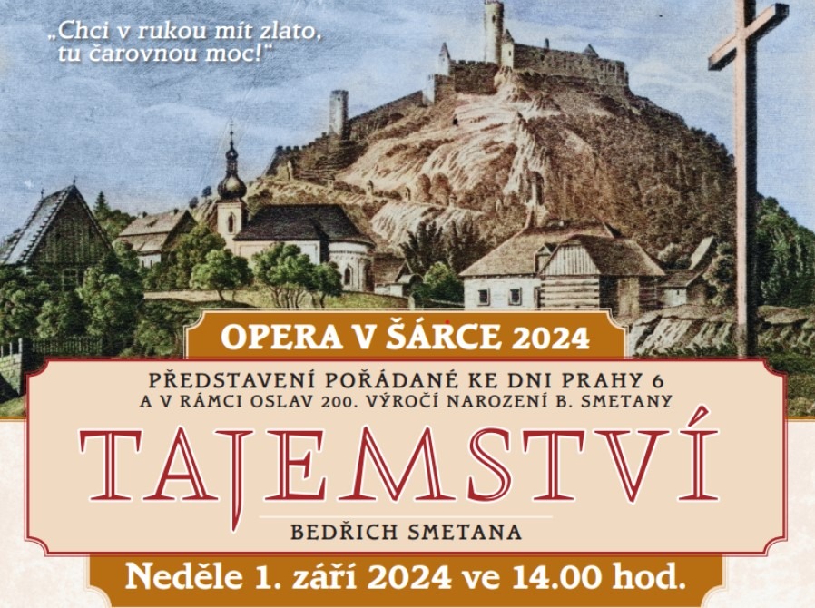 111. výročí svého založení oslaví Přírodní divadlo v Šárce operou Tajemství