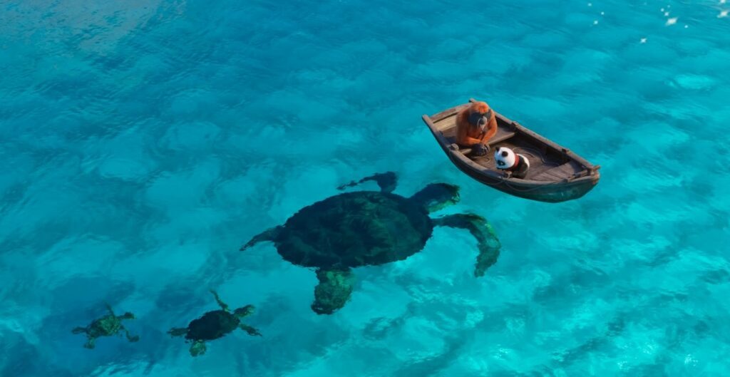 Medvídek panda v Africe