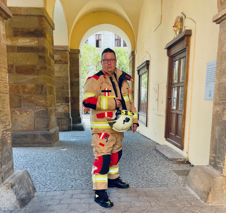 Hasič Lukáš Pata: „Chodíme tam, odkud ostatní již utekli.“