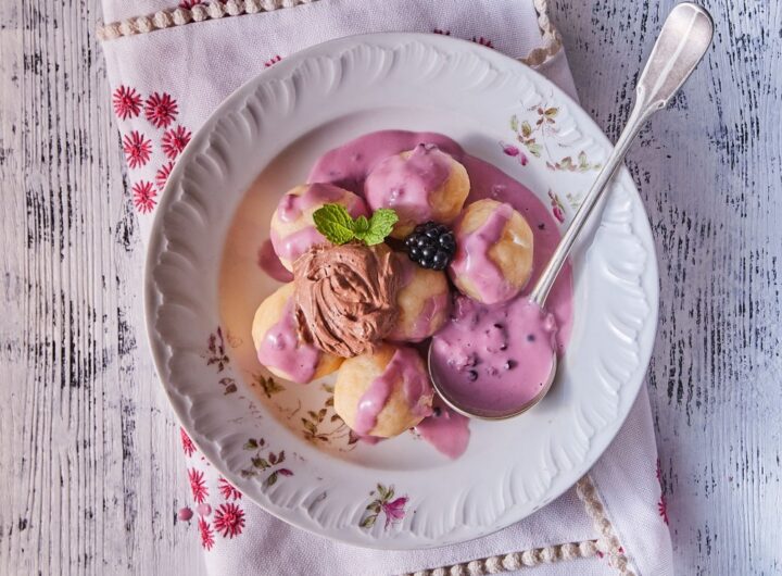 knedlíky s ostružinami