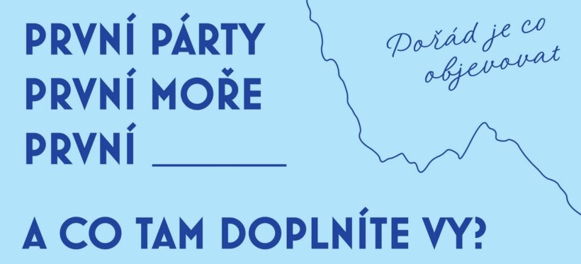 Čedok, cestování, letiště, PRVNÍ láska, PRVNÍ moře, PRVNÍ