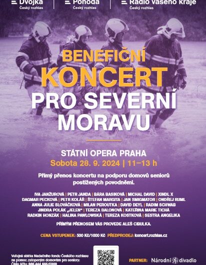 benefiční koncert pro severní Moravu