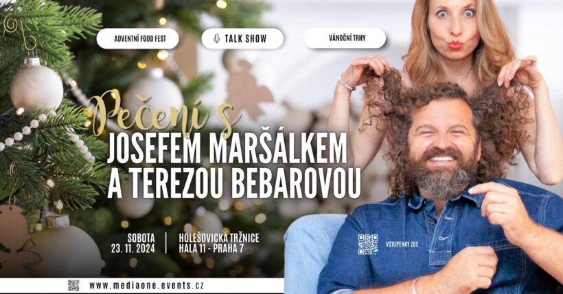 Vánoční pečení s Josefem a Terezou