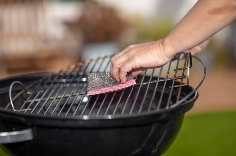 grilování, čištění grilu