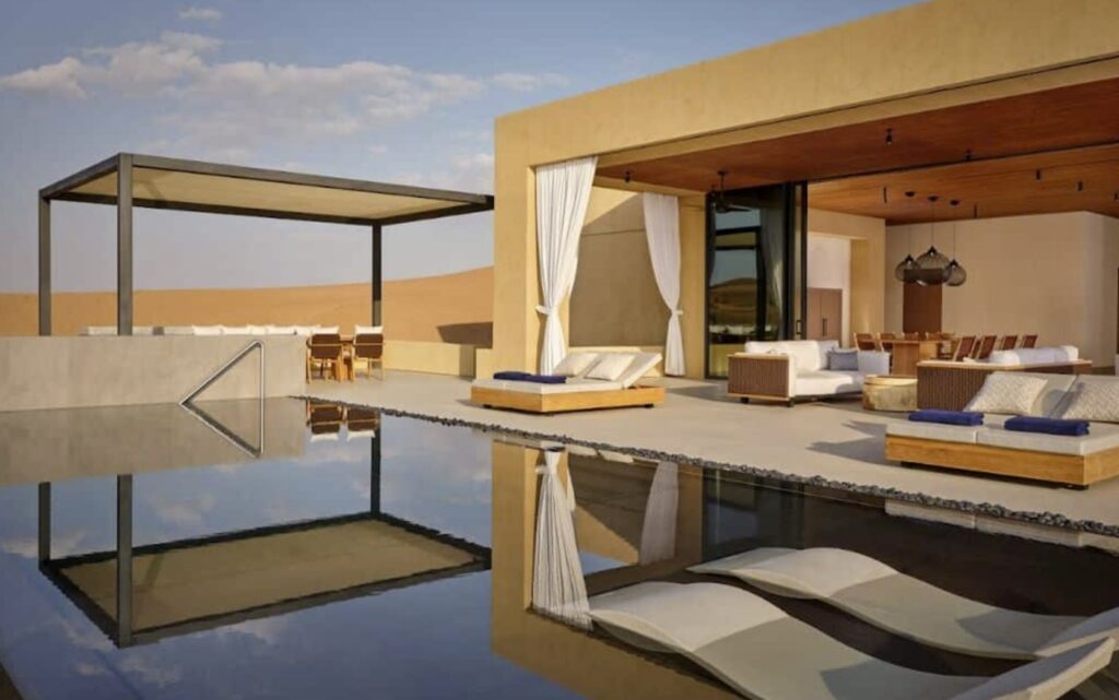 hotel ritz-carlton al wadi desert , cestování, hotel, novinka,