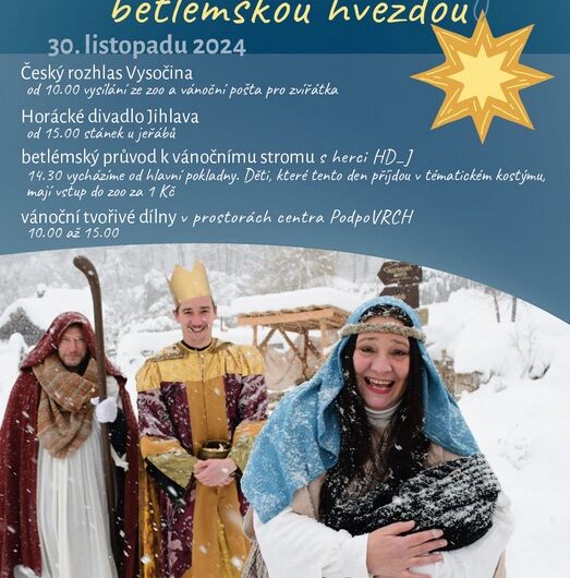 Budeme putovat za betlémskou hvězdou!