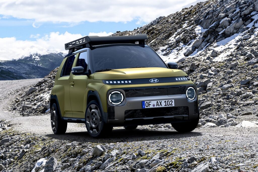 Městský elektromobil Hyundai INSTER