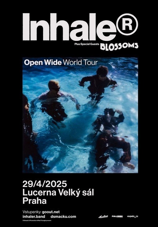 inhaler, kultura, hudba, Lucerna Music Bar