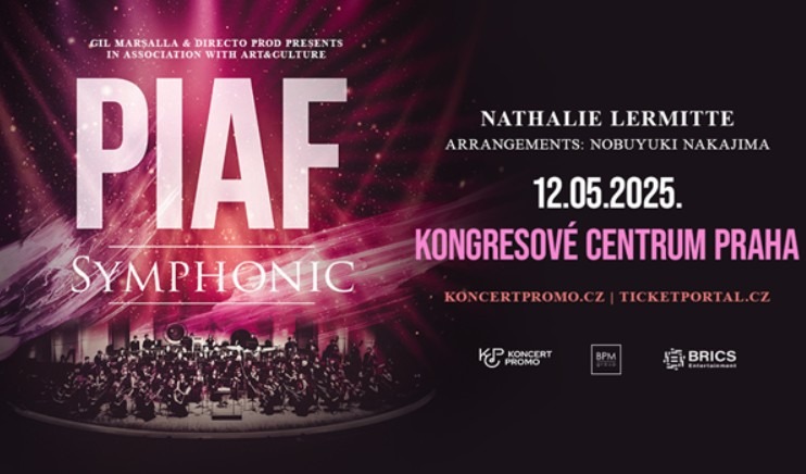 Písně Edith Piaf, Nathalie Lermitte, kultura, koncert, Praha