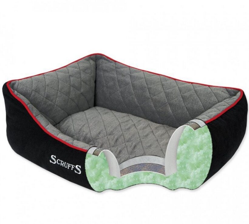 Pelíšek Scruffs Thermal Box Bed 60cm černý 
