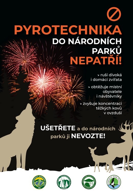 Pyrotechnika , Zábavní pyrotechnika, Vánoce v Krkonoších,