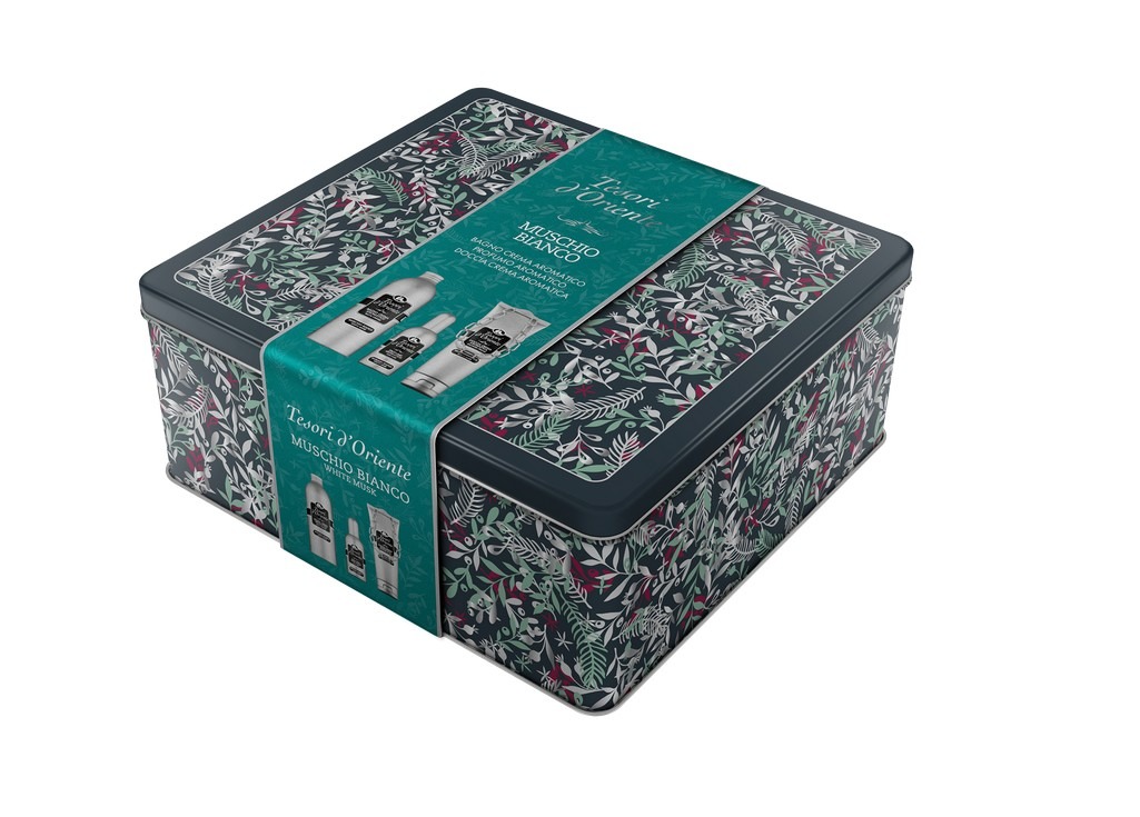 Tesori d'Oriente Kovový vánoční box