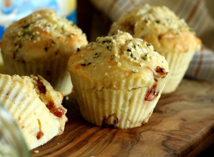 muffiny s pancettou, vaření, recept, Babiččina volby