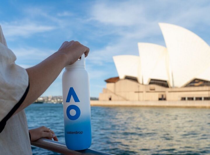 Australian Open, Dehydratace, waterdrop , AO Functional Bottles