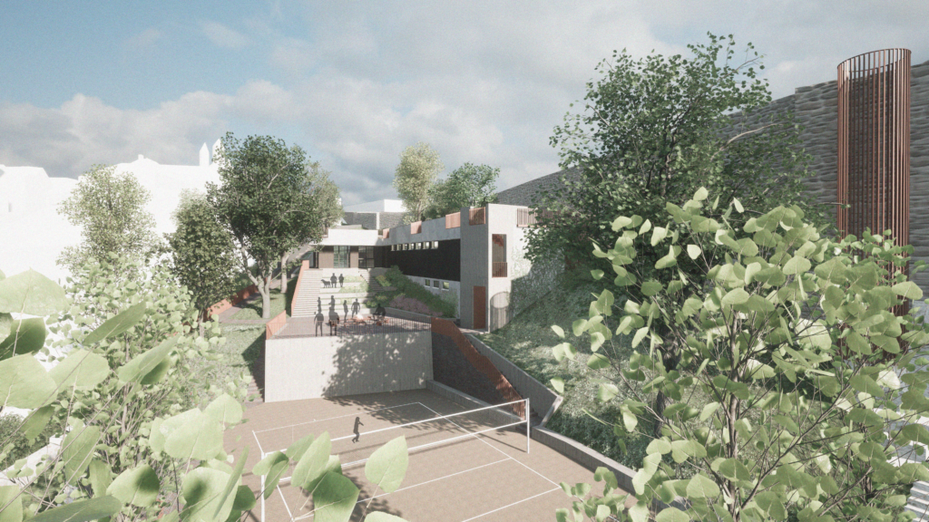 U Hradeb , Praha 2, revitalizace, park