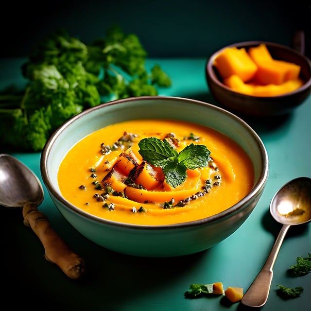 Pikantý dýňová polévka