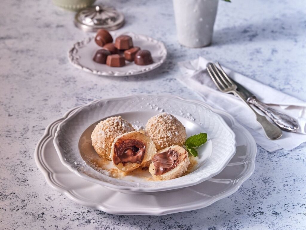 Pralinkové knedlíčky