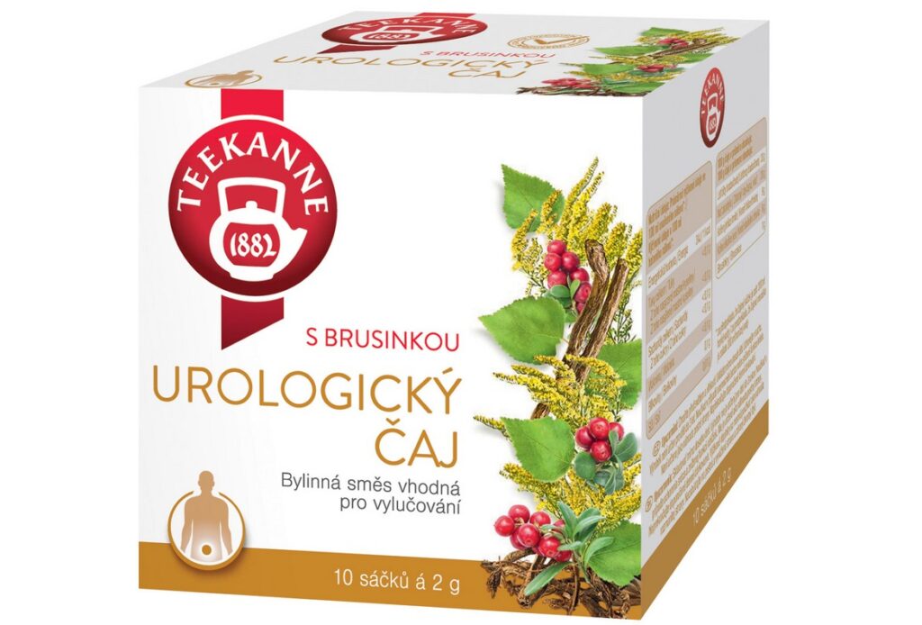 TEEKANNE Urologický čaj s brusinkou, čaj, zdraví, životní styl,