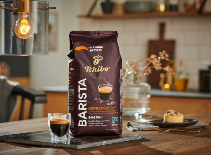 Tchibo, káva, Tchibo Barista Caffé Crema, Tchibo Barista Espresso, akce Fandíme Fairtrade