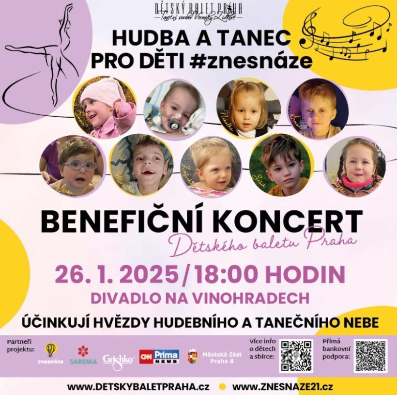 #ZNESNÁZE, benefiční koncert, kultura, pomoc, životní styl,