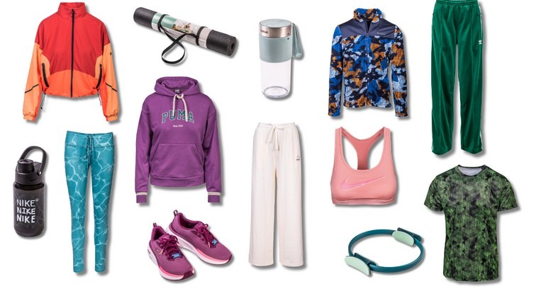 sportovní outfity, Fashion Arena Prague Outlet, moda, pohyb, životní styl