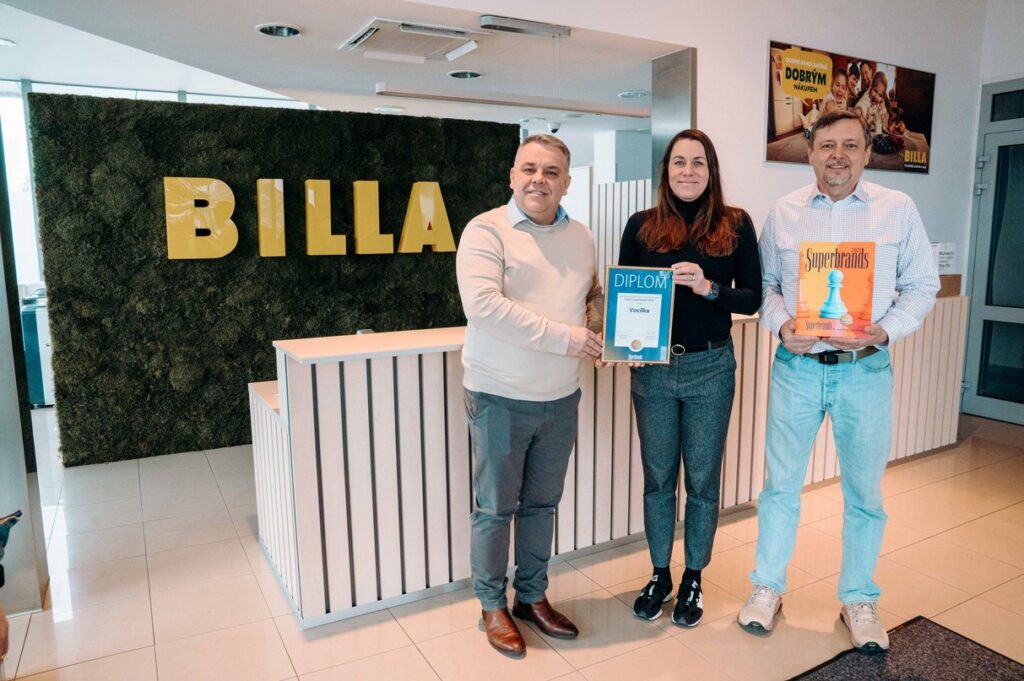 Vocílka, Billa, Czech Business Superbrands
