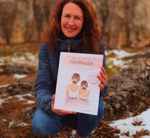 Kniha, Marie Husákové, Moje první menstruace, Maluna.cz,