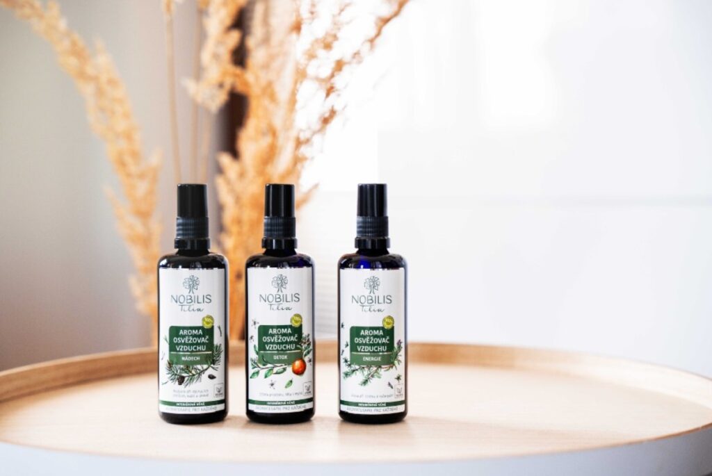 Nobilis Tilia , Aromaterapeutická kosmetika, logo, design, e-shop, Asociace společenské odpovědnosti, kosmetika, přírodní kosmetika