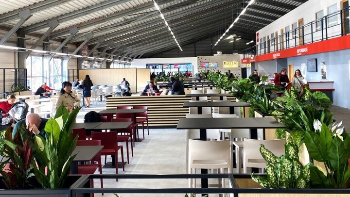 PVA EXPO PRAHA, Clara Café, kavárna, restaurace, PUZZLE restaurant