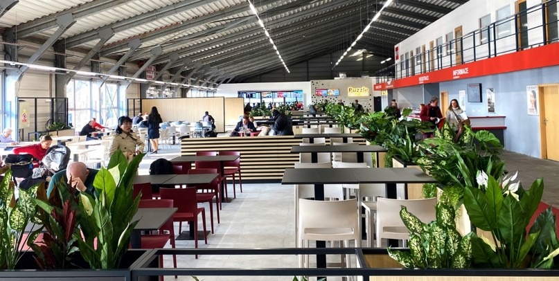 PVA EXPO PRAHA, Clara Café, kavárna, restaurace, PUZZLE restaurant