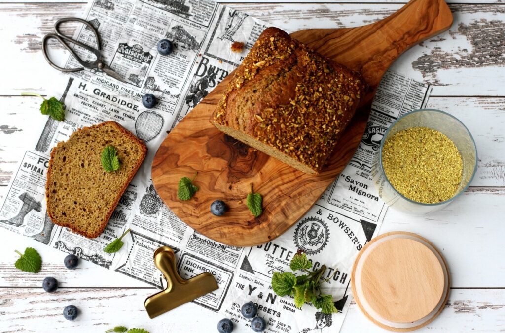 Pistáciový chlebíček