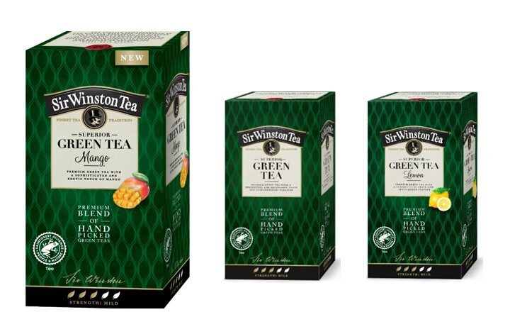 čaj, TEEKANNE Sir Winston Green Tea Mango, Sir Winston Green Tea, Sir Winston Green Tea Lemon, Sir Winston English Breakfast, Sir Winston Heart of London,