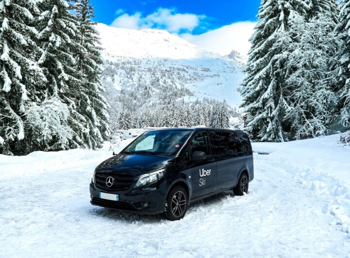 Uber Ski, Uber, cestování, zima, zimní sporty,