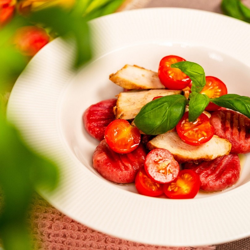 domácí řepové gnocchi