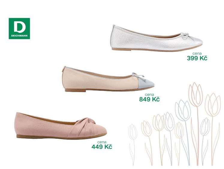 DEICHMANN, obuv, balerinky, pohodlná obuv, stylová obuv, ženský styl, baleríny,