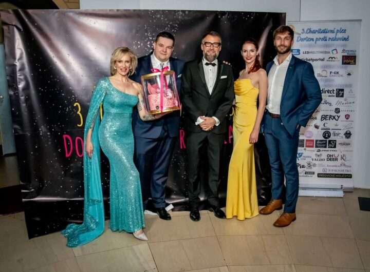 Charitativní ples Dortem proti rakovině , ples, pomoc, charita, Michal Penk, Klára Jelínková z Bohemian Symphony Orchestra Prague, Nikola Ďuricová, Ondřej Bábor,