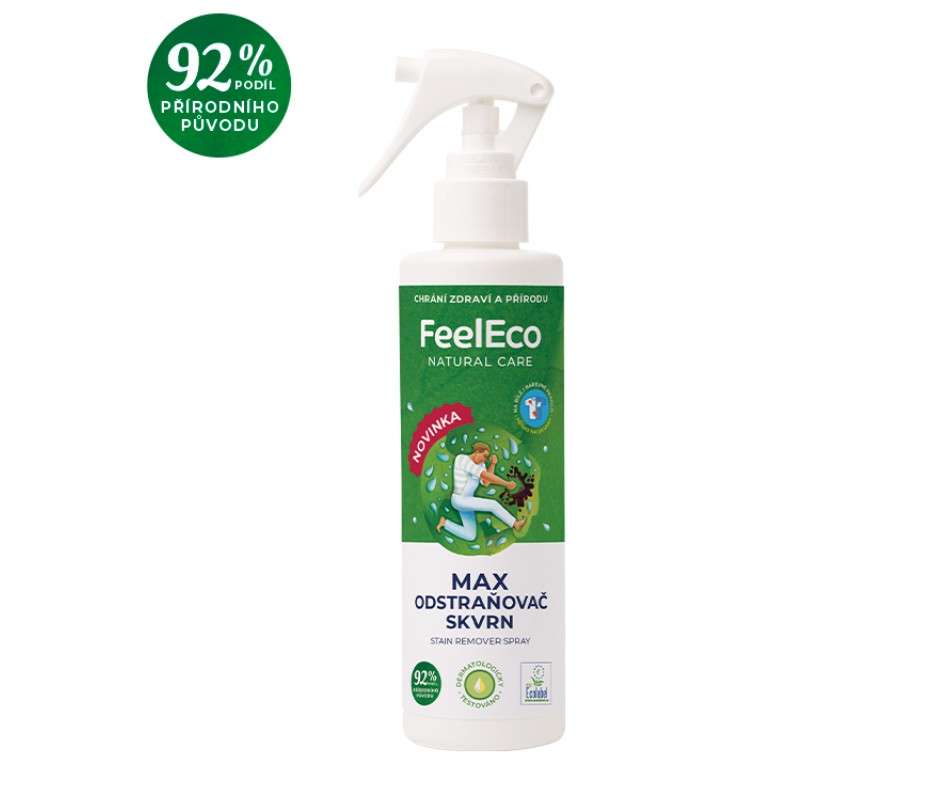 FeelEco, odstraňovač skvrn, dTest, hodnocení, efektivita, domácnost, úklid, životní styl