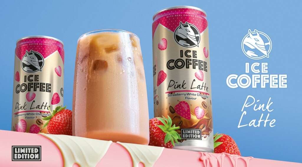 HELL ICE COFFEE Pink Latte, káva, Mezinárodní den žen, HELL ENERGY,