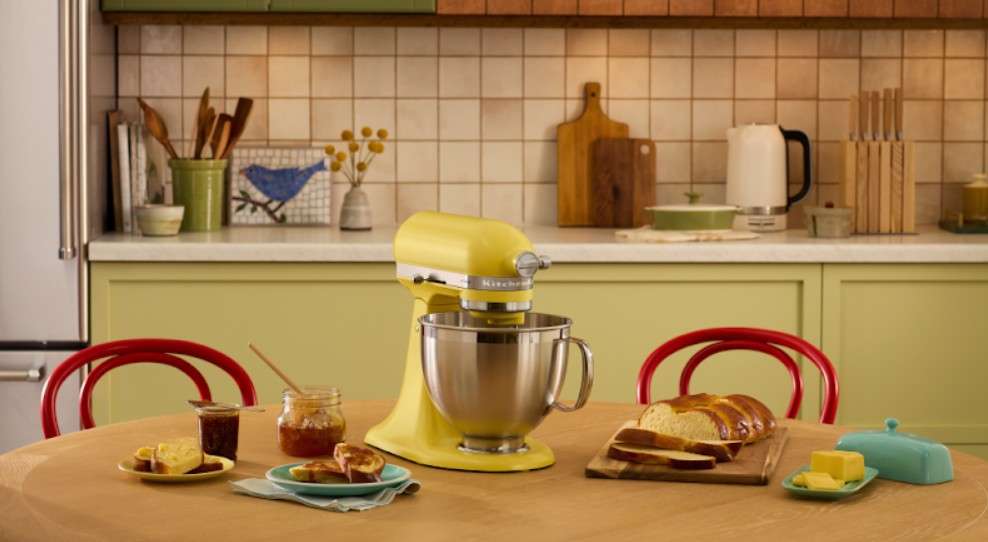 KitchenAid, recept, vaření, sušenky, barva, Butter ,