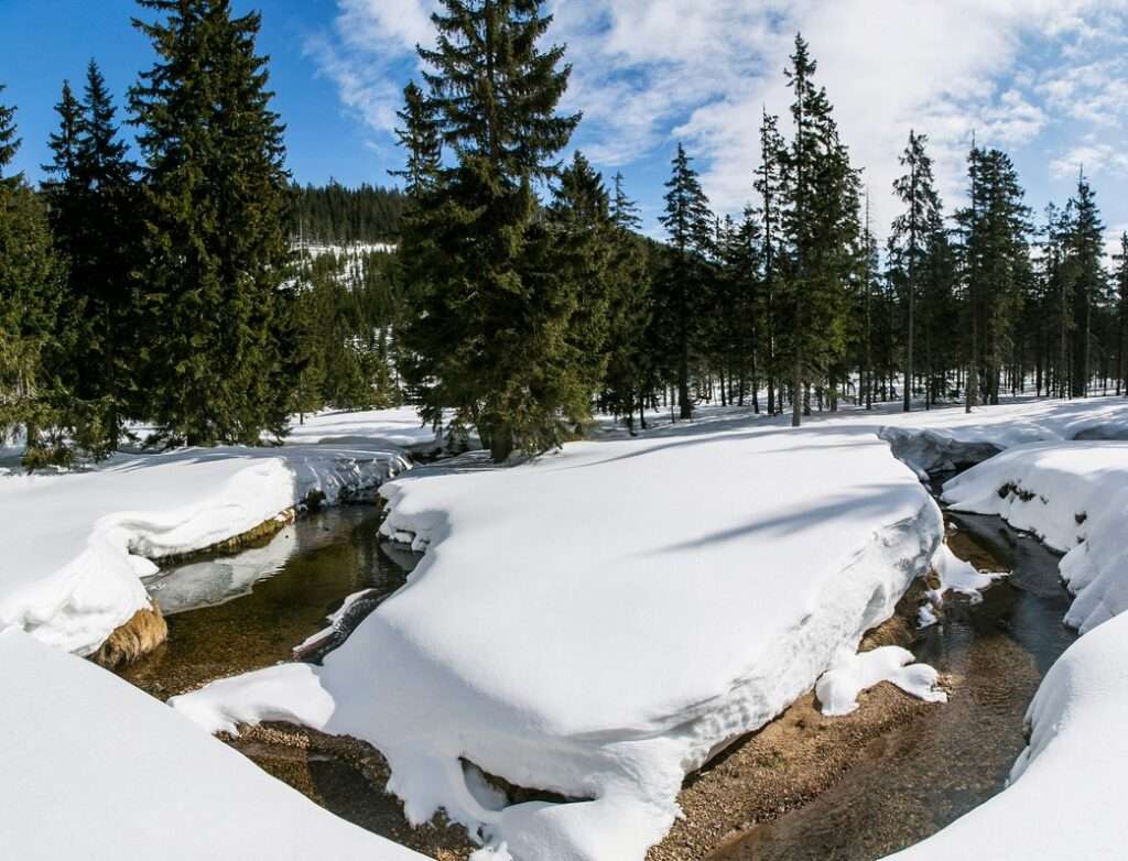Krkonoše jsou klenotem horských vod, KRNAP, Krkonoše, voda, ochrana vodních zdrojů, Světový den vody