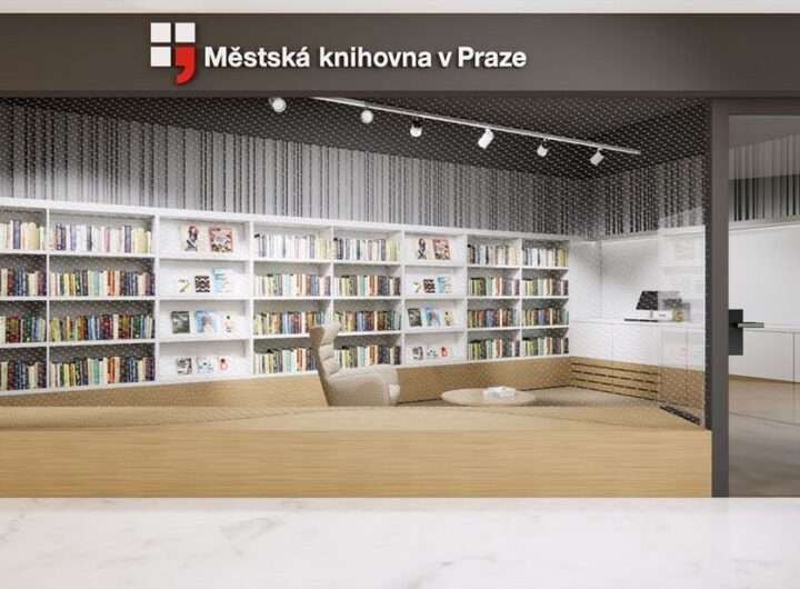 Městská knihovna v Praze, kniha, Kiosek, Kiosek DBK