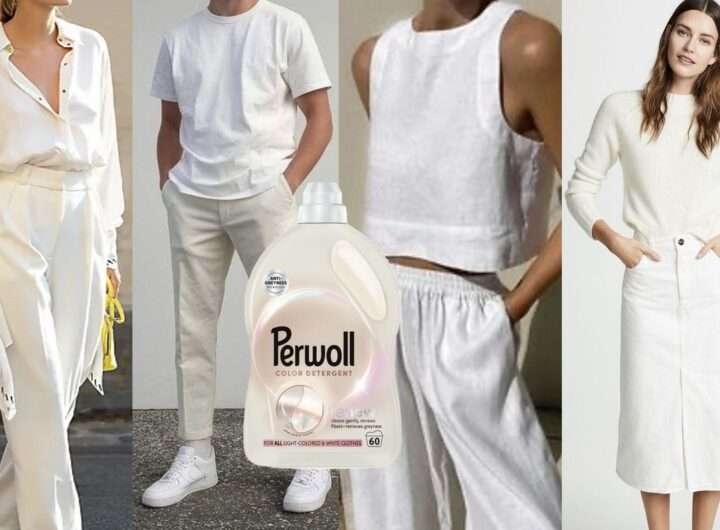 Perwoll Light Colors, módní stylistka Julia Silajdžić, praní prádla, čisté prádlo